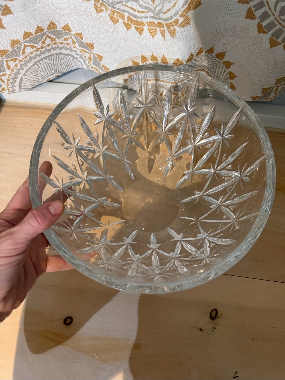Lenox lead crystal bowl